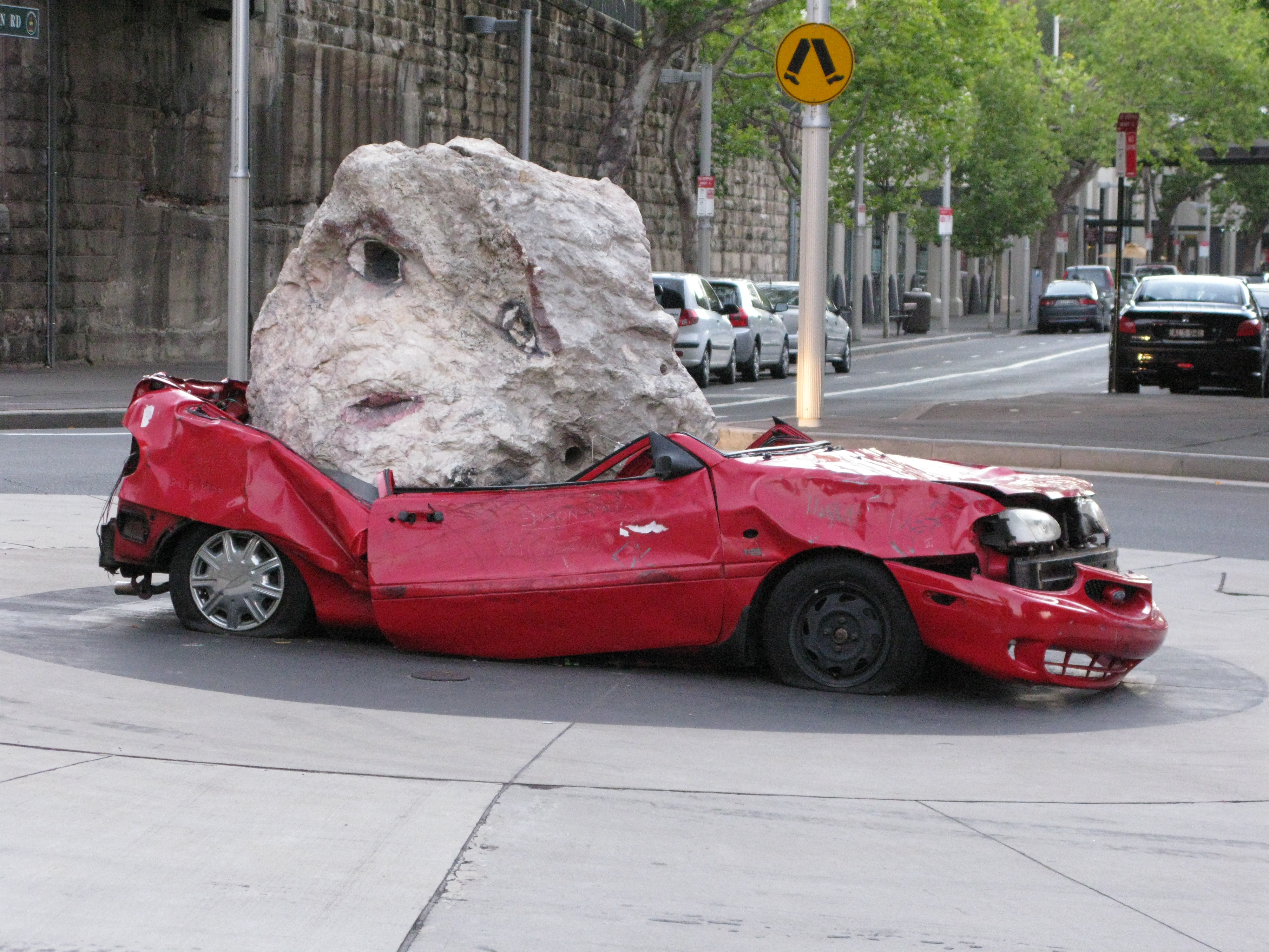 Beware Falling Rocks